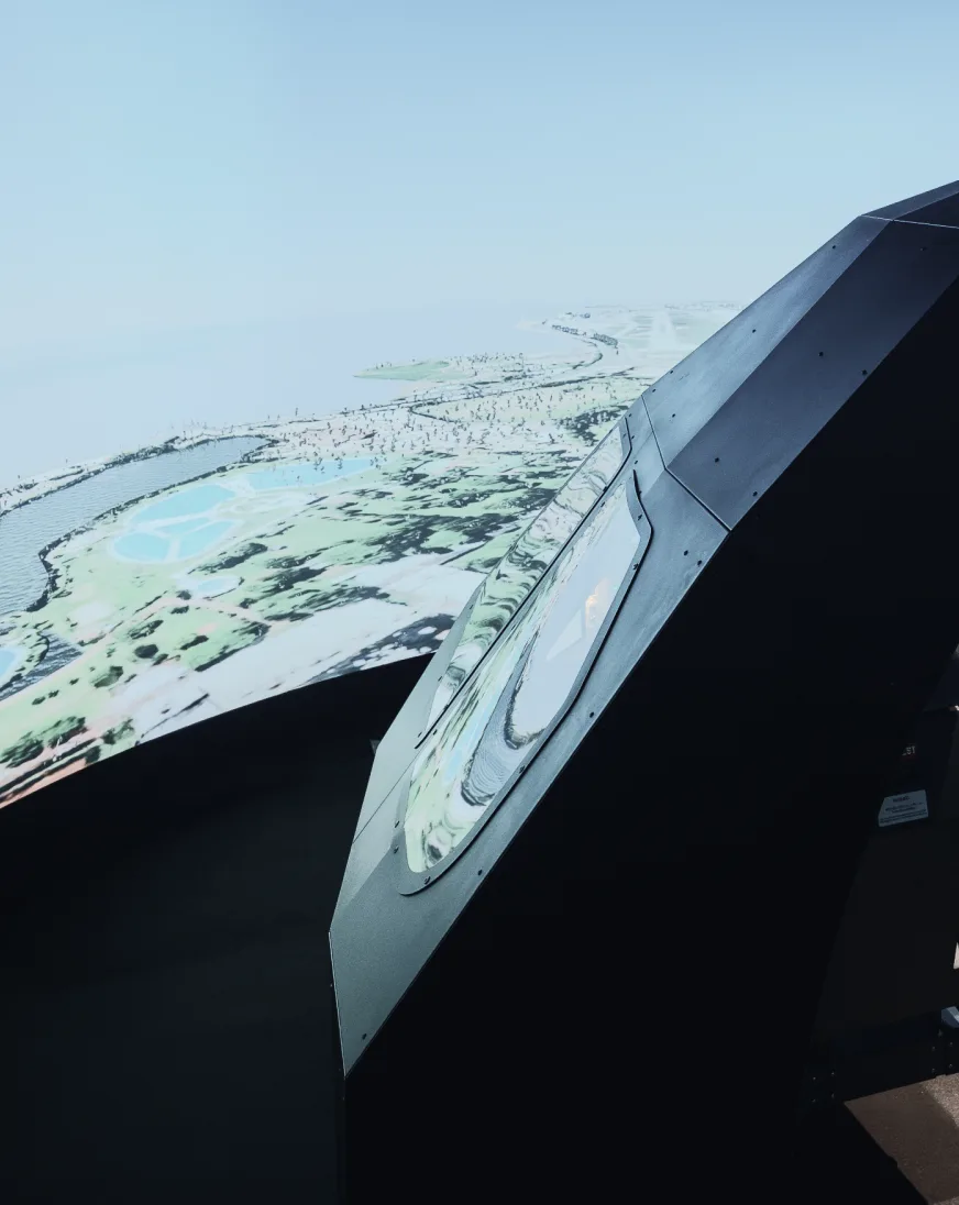 Simulador Airbus A320 FTD 4 — vista 1