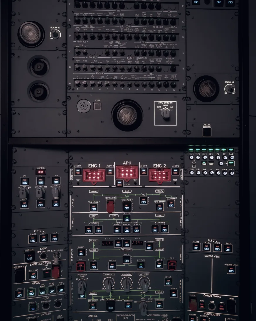 Simulador Airbus A320 FTD 4 — vista 2