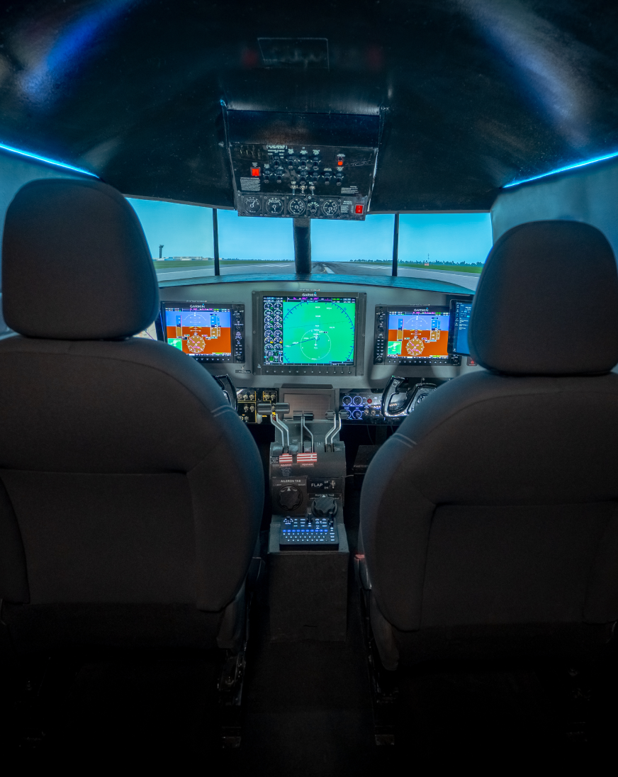 Simulador Beechcraft B200 — vista 3