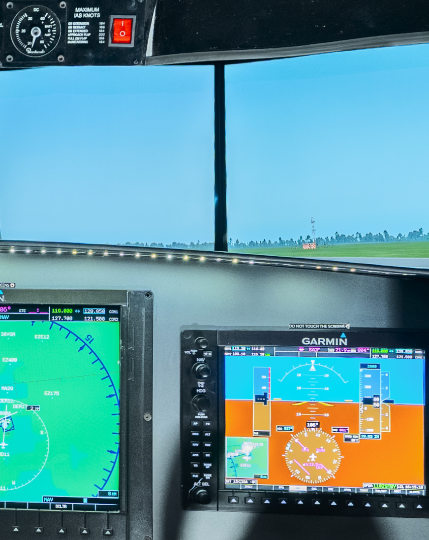 Simulador Beechcraft B200 — vista 4