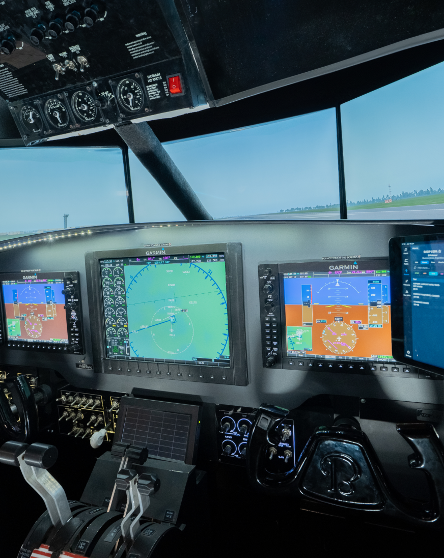 Simulador Beechcraft B200 — vista 6