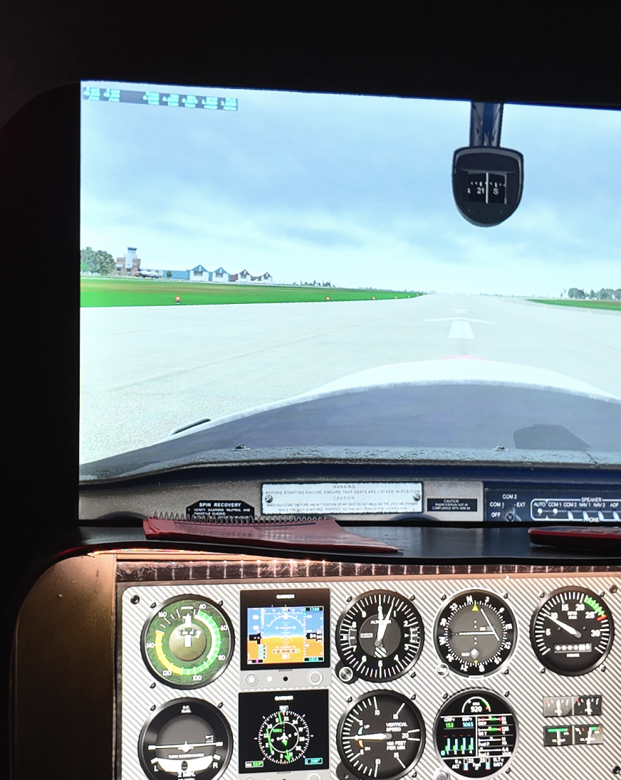 Simulador Cessna 150 — vista 3