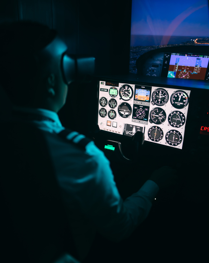 Simulador Cessna 150 — vista 4