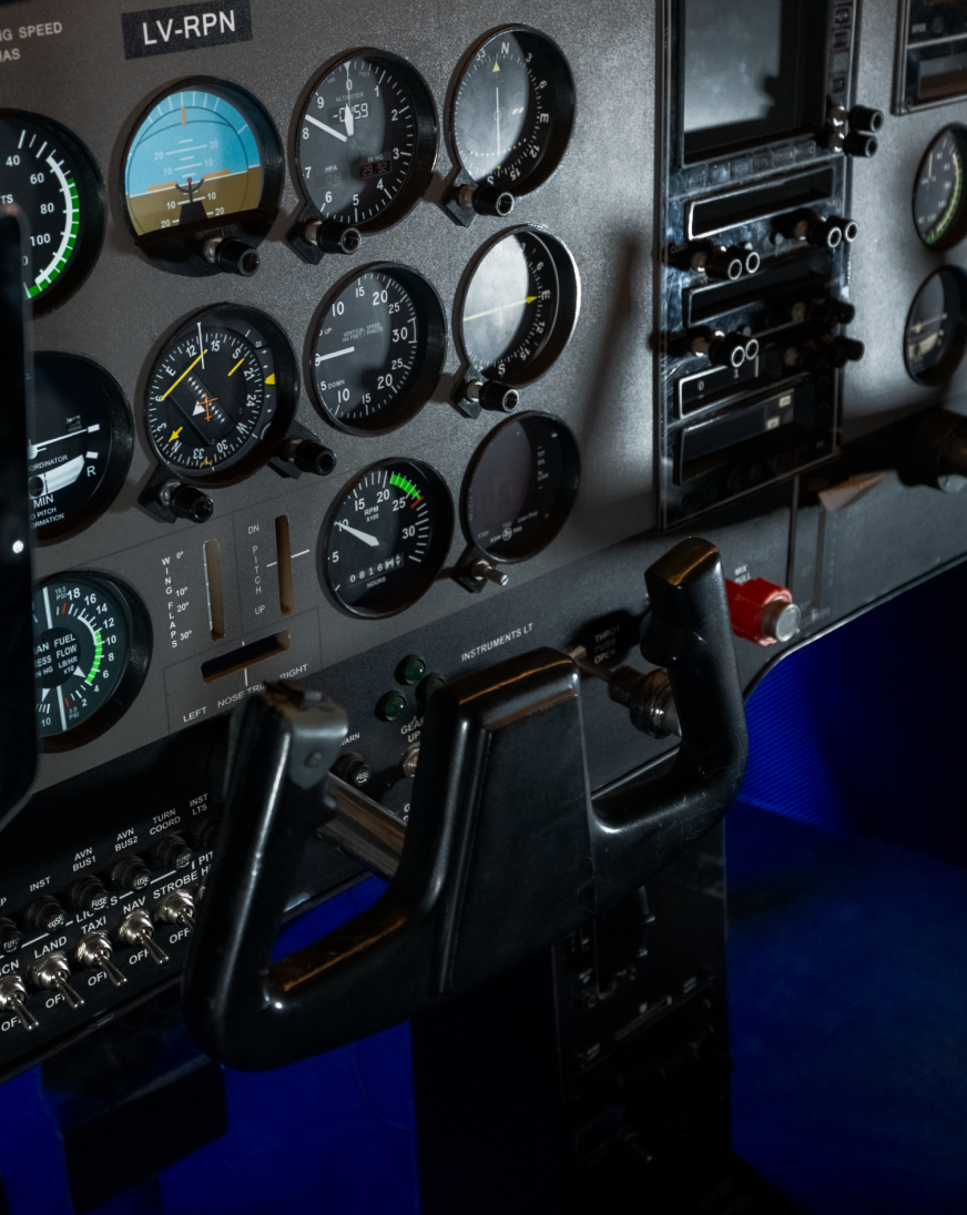Simulador Cessna 210 — vista 3