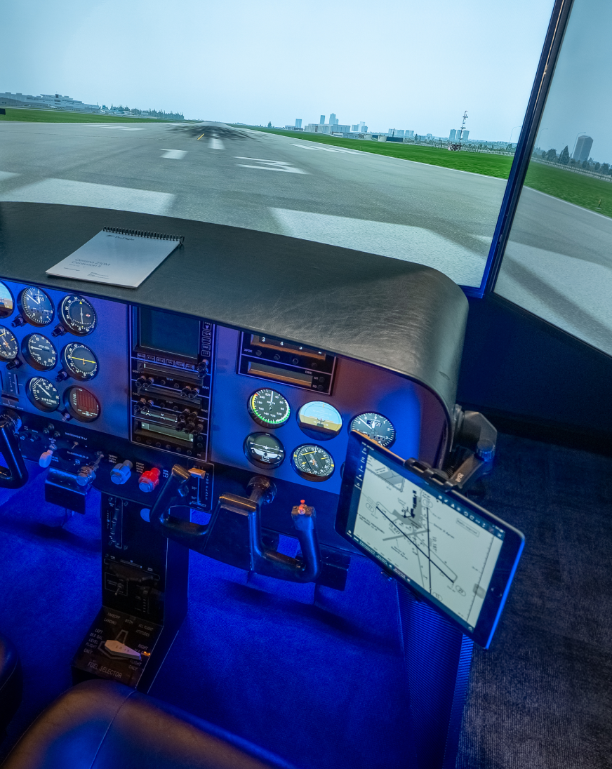 Simulador Cessna 210 — vista 4