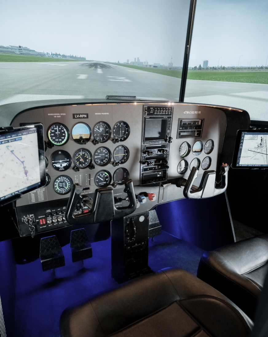 Simulador Cessna 210 — vista 6