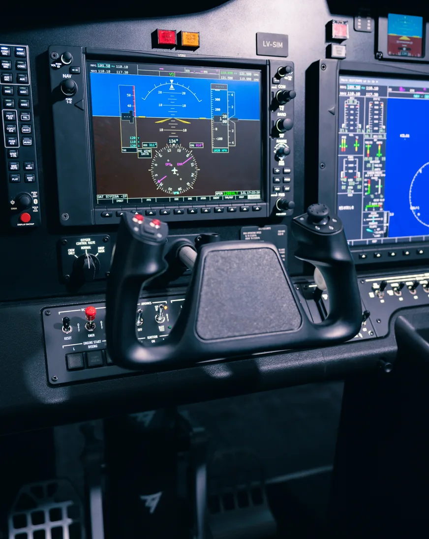 Simulador Cessna Citation — vista 4