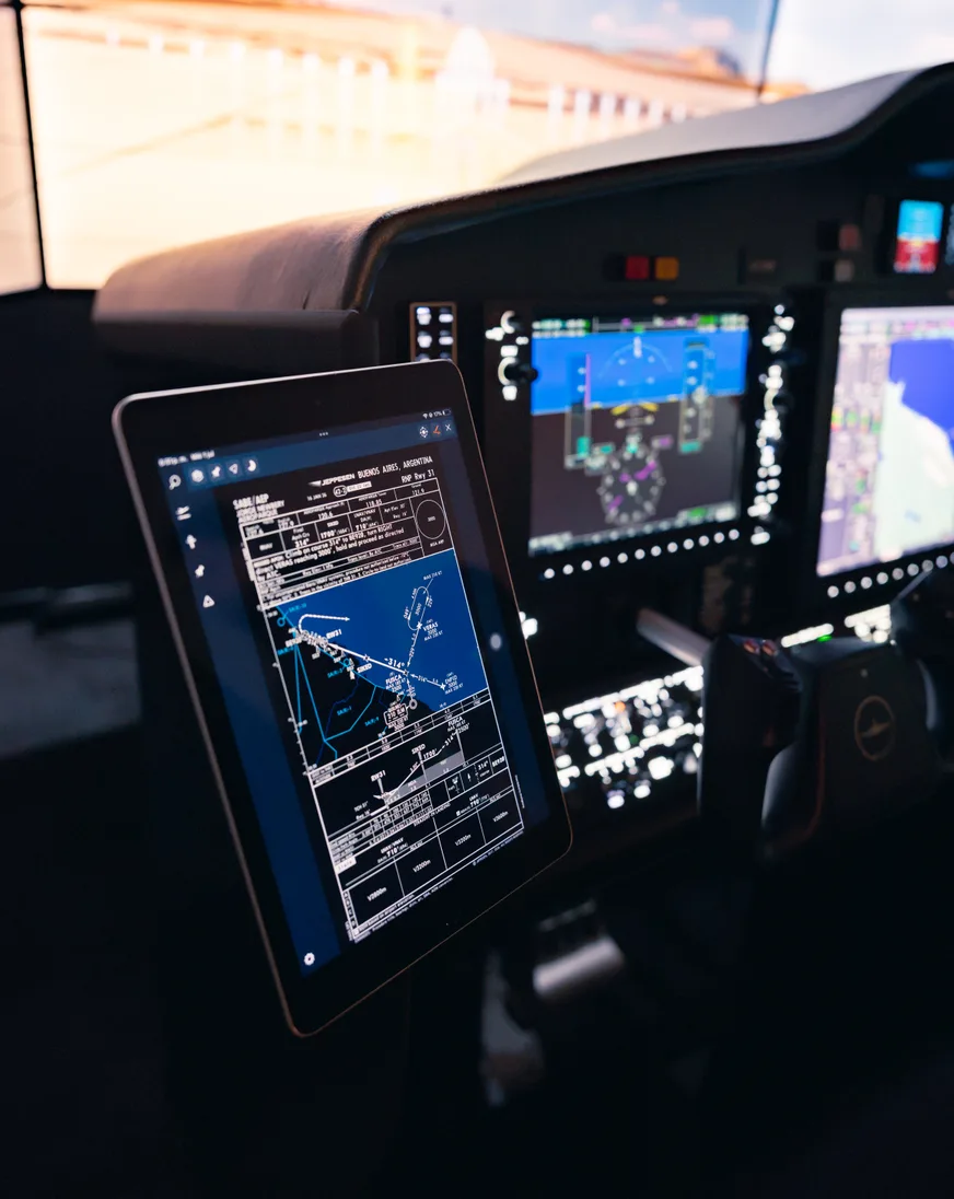 Simulador Cessna Citation — vista 5