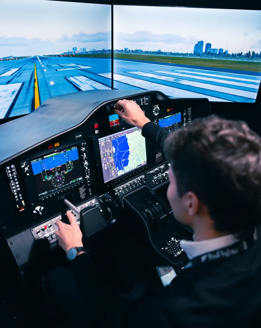 Simulador Cessna Citation — vista 6