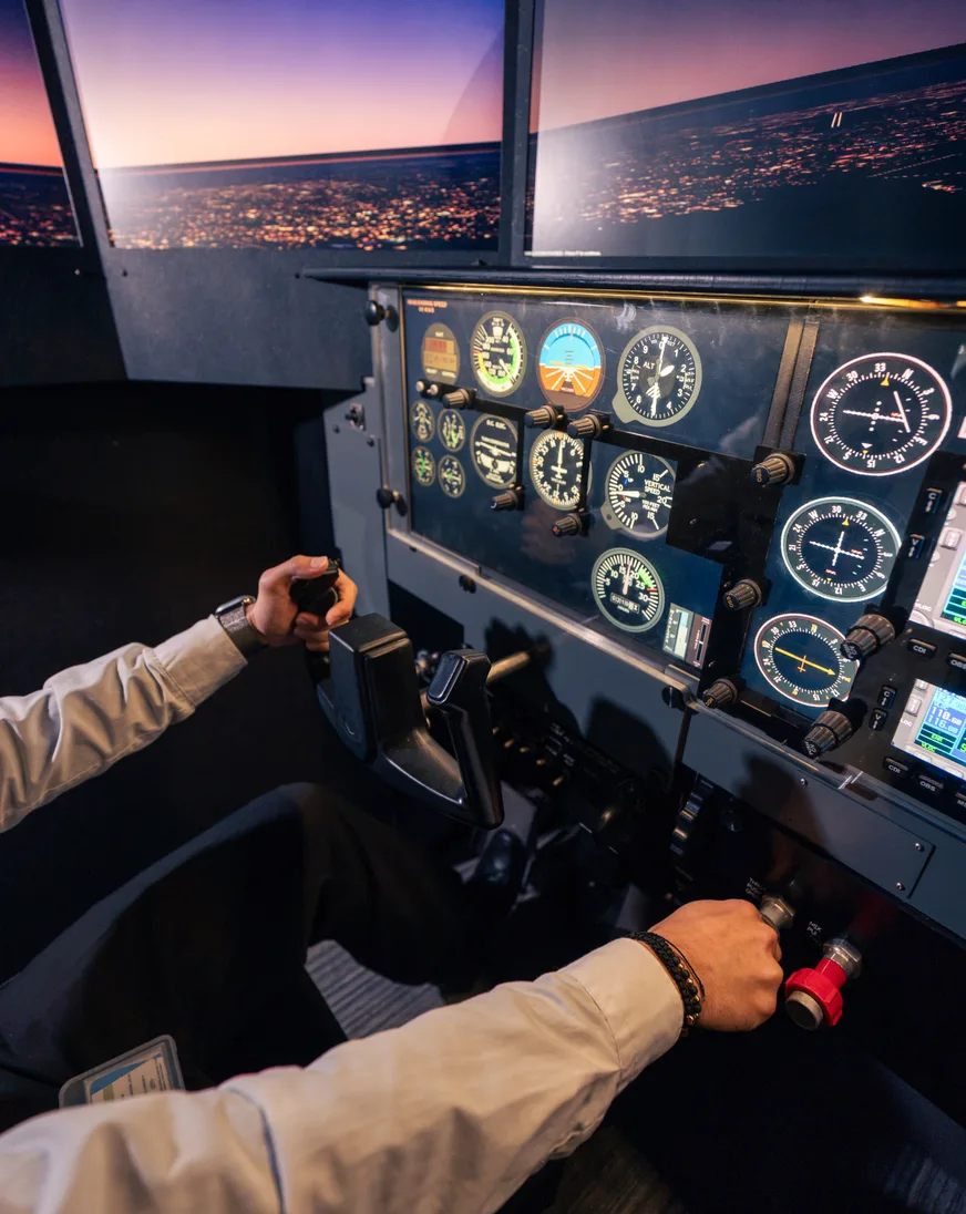 Simulador Redbird Full Flight — vista 3